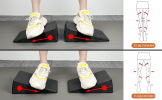 3pcs/set Slant Board; Foam Calf Stretcher With 5 Positions Adjustable Slant Board For Calf Stretching Incline Board