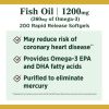 Nature's Bounty Fish Oil With Omega 3 Softgels;  1200 mg;  200 Count