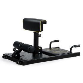 Home 8-in-1 Multifunctional Gym Squat Fitness Equipment (Color: BLACK, Type: Exercise & Fitness)