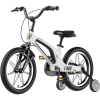 16" Kids Bike for Girls and Boys, Magnesium Alloy Frame with Auxiliary Wheel, Kids Single Speed Cruiser Bike.