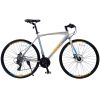 24 Speed Hybrid bike Disc Brake 700C Road Bike For men women's City Bicycle